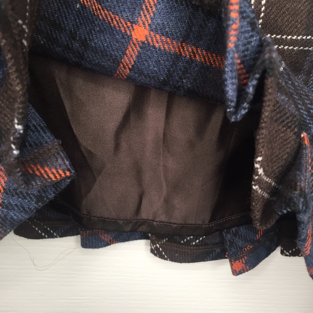 Cabi Heritage Plaid Skirt Style #742 Pleated Trim - Picture 5 of 12